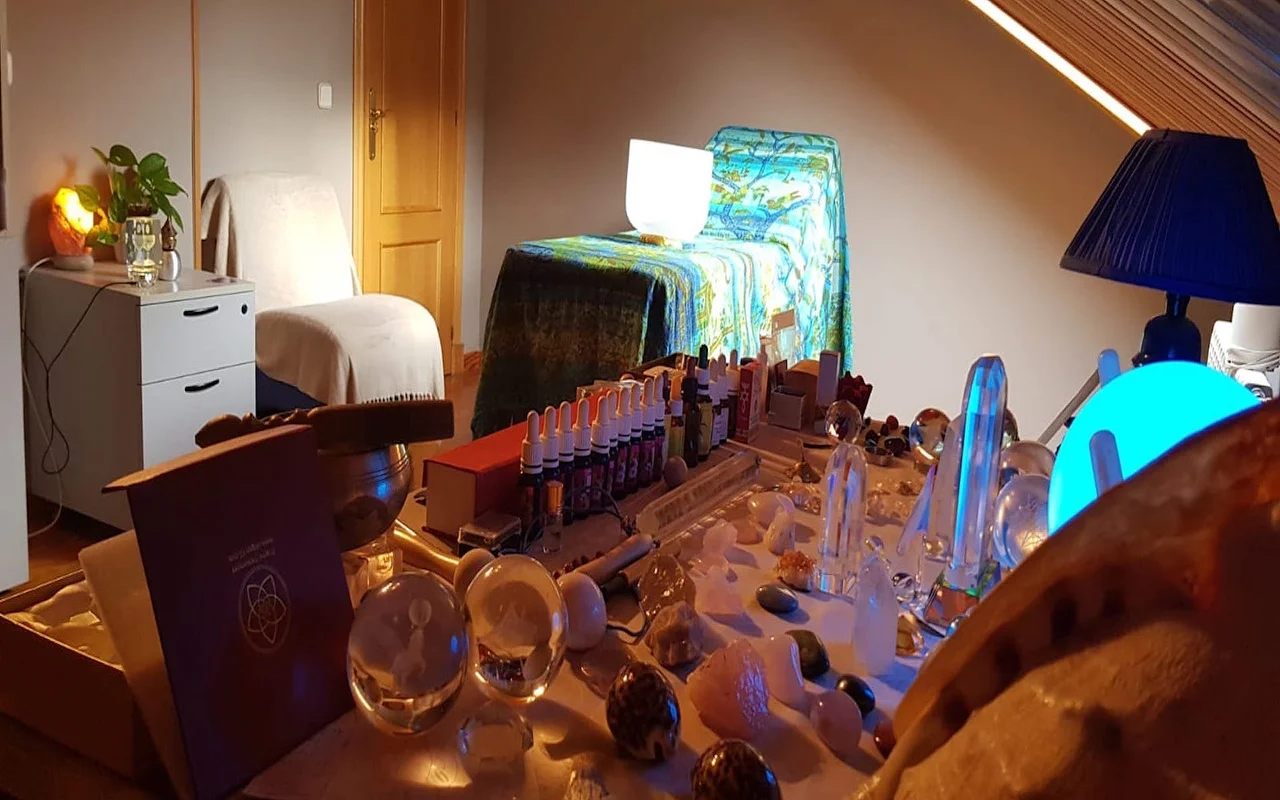 Sala de rituales holísticos en Belleza y Bienestar Darha